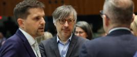 Wiceminister Krzysztof Bolesta podczas posiedzenia Rady ds. Środowiska 