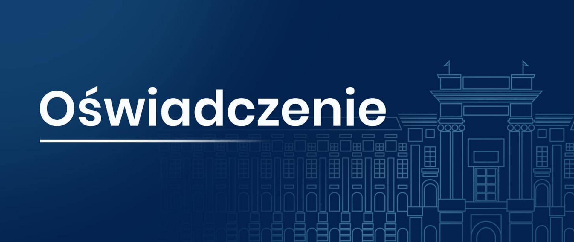 Oświadczenie