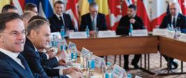 Premier Polski na spotkaniu z europejskimi przywódcami