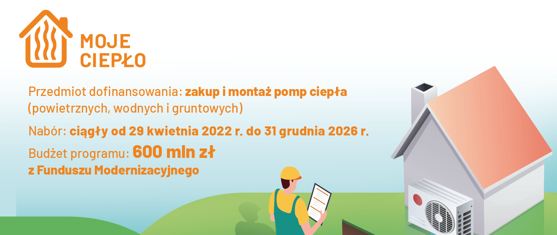 budżet programu „Moje Ciepło” wyniesie aż 600 mln zł
