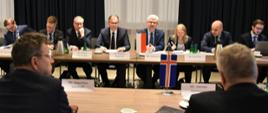 Spotkanie wiceministra Ireneusza Zyski z delegacją islandzką