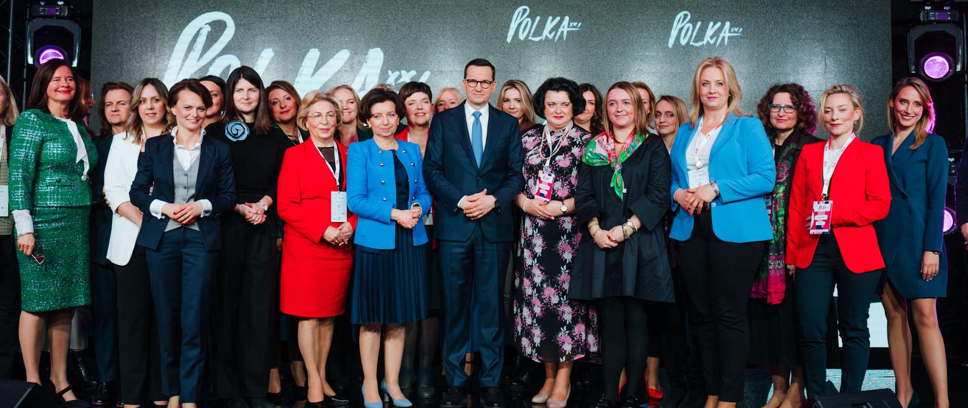 Premier podczas konferencji Polka XXI wieku.