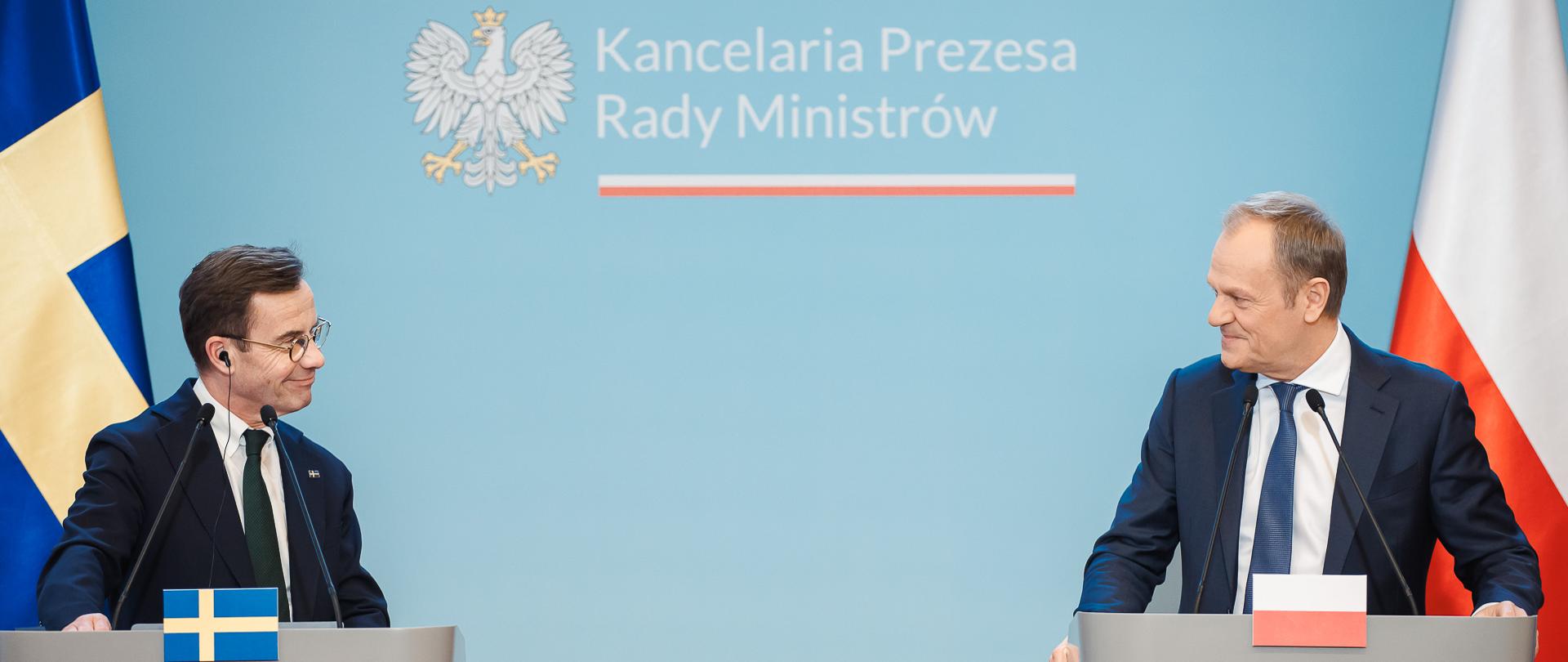 2024.02.19 Warszawa | Spotkanie Premiera RP z Premierem SzwecjiFot. Krystian Maj/KPRM