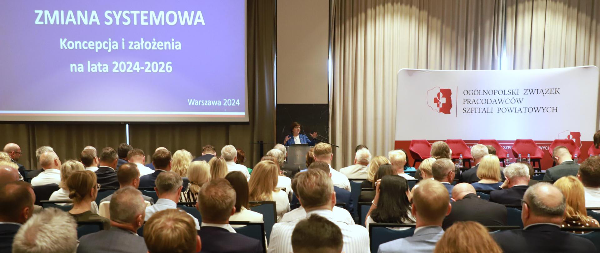 Konferencja MZ, OZPSP i NFZ.