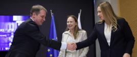 Na zdjęciu minister funduszy i polityki regionalnej Katarzyna Pełczyńska-Nałęcz podczas konferencji