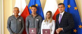 Aleksandra Mirosław z wizytą w MSiT