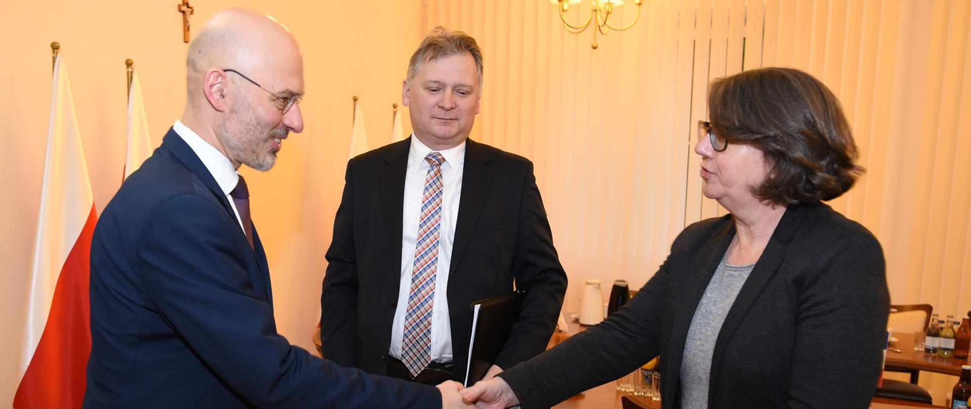 Minister Kurtyka spotyka się z delegacją francuską