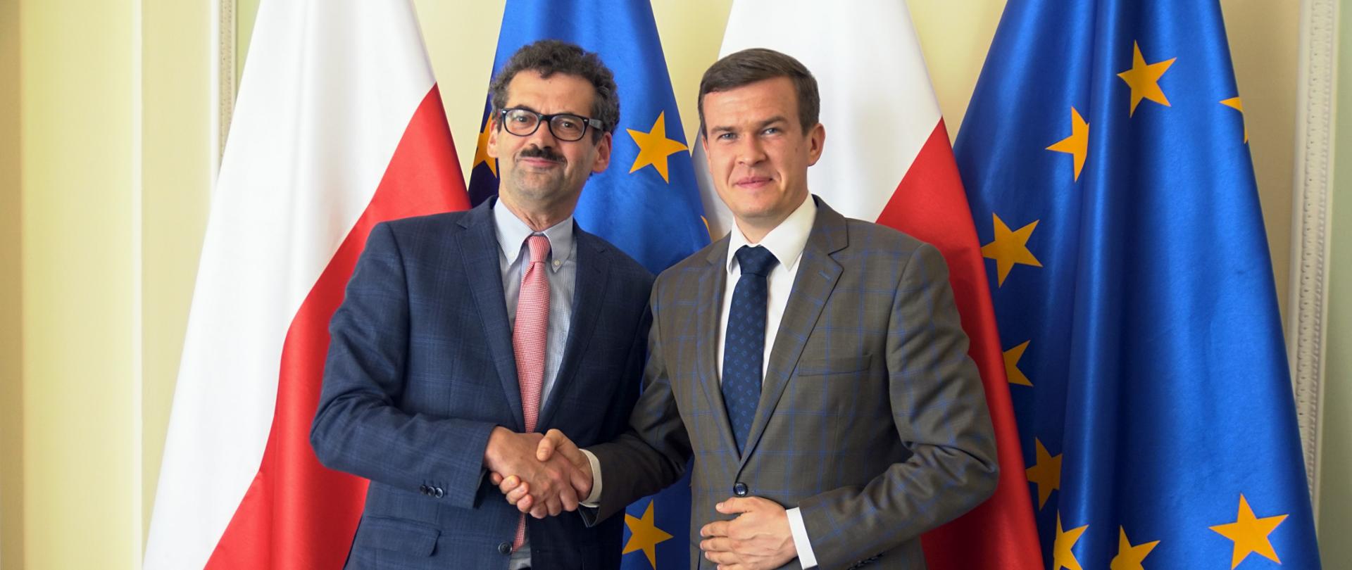 Spotkanie Ministra Bańki z Ambasadorem Austrii