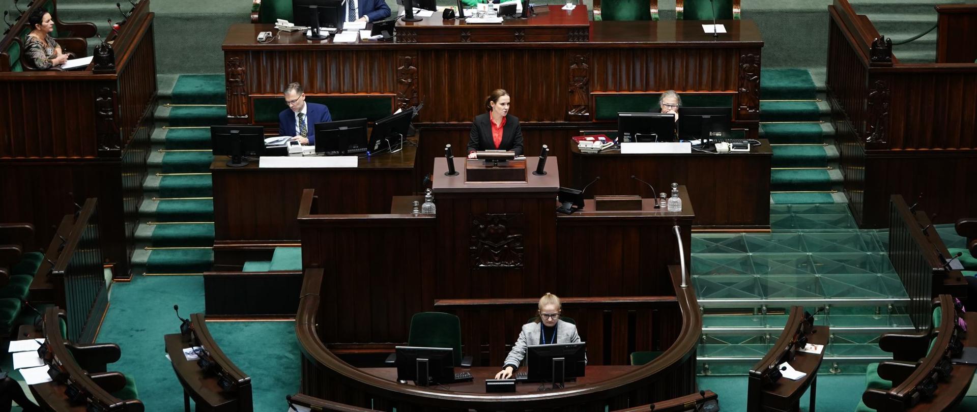Wiceminister rodziny i polityki społecznej Anna Schmidt