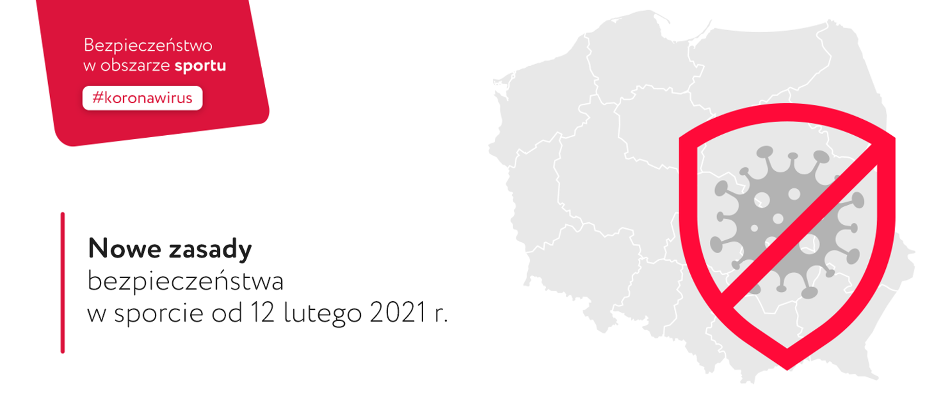 Nowe zasady bezpieczeństwa w sporcie od 12 lutego 2021 r. Bezpieczeństwo w obszarze sportu. #koronawirus