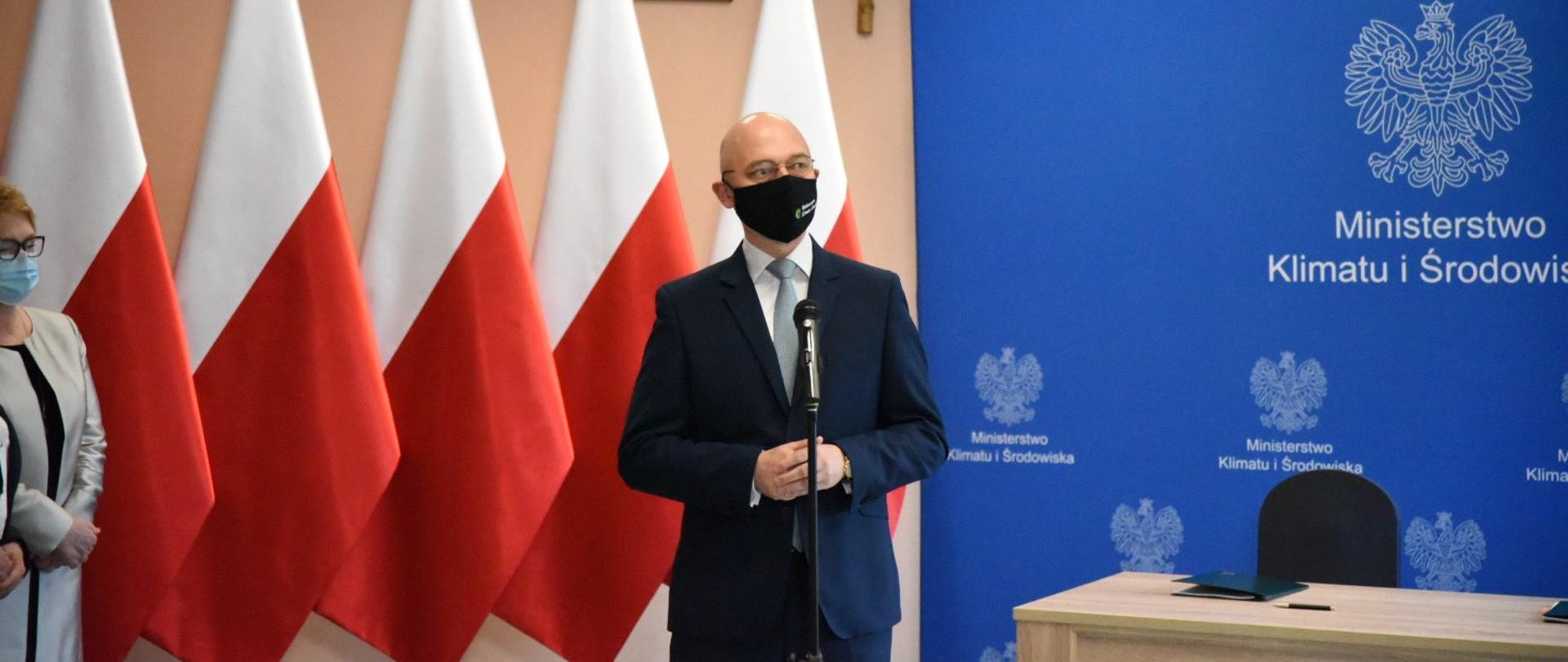 Minister klimatu i środowiska Michał Kurtyka