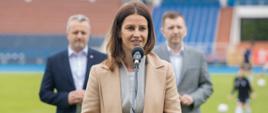 Konferencja prasowa, Stadion Zawiszy w Bydgoszczy 