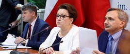 Spotkanie członków kierownictwa MEN z przedstawicielami związków zawodowych