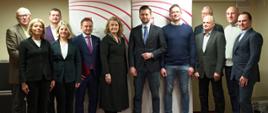 I posiedzenie Rady do Spraw Kształcenia i Doskonalenia Kadr Kultury Fizycznej w 2022 roku. Na zdjęciu minister Kamil Bortniczuk w otoczeniu członków Rady.