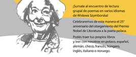 Wisława Szymborska Flyer 2021