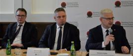 Ireneusz Zyska, wiceminister klimatu i środowiska, na konferencji dot. programu „Rozwój kogeneracji w oparciu o biogaz komunalny”