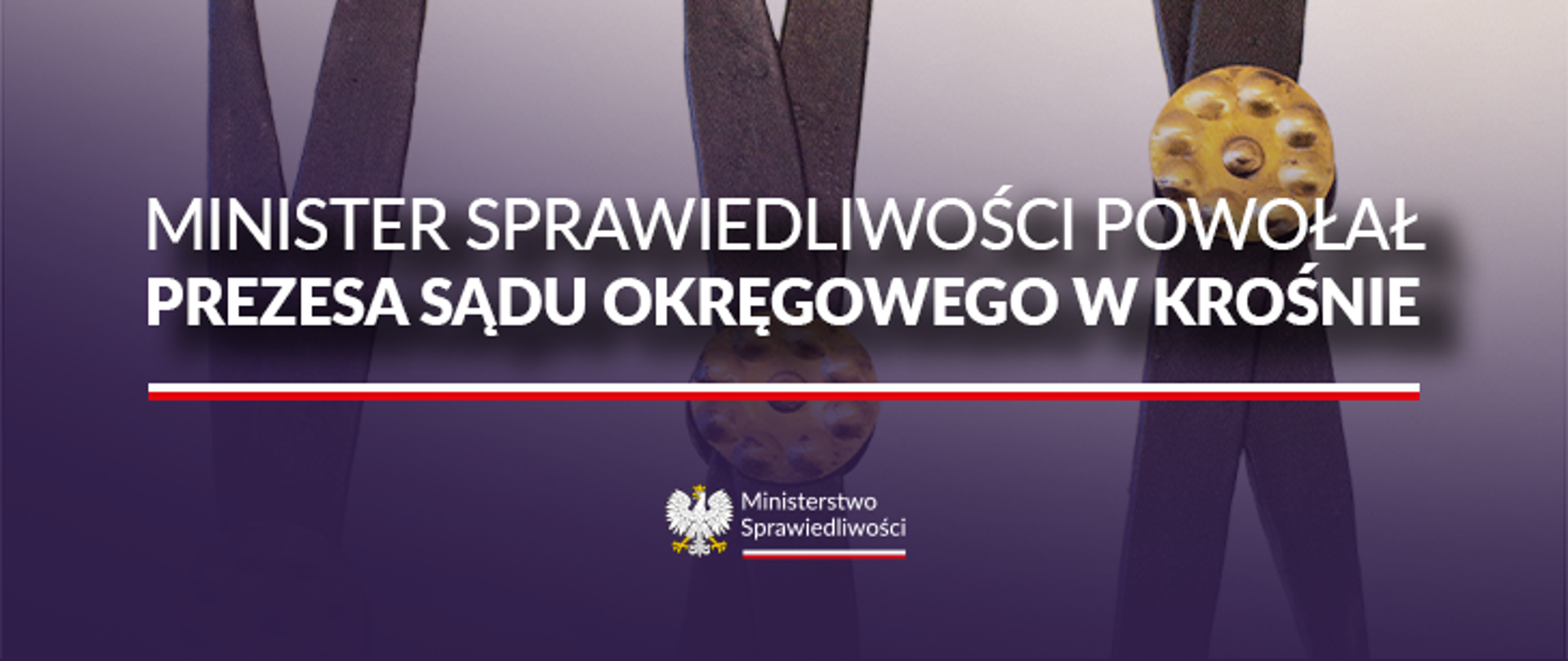 Minister Sprawiedliwości powołał prezesa SO w Krośnie