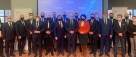 Wiceminister klimatu i środowiska Ireneusz Zyska na uroczystości powołania Śląsko-Małopolskiej Doliny Wodorowej