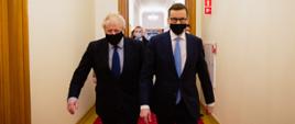 Premierzy Polski i Wielkiej Brytanii.