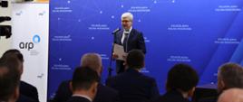 Wiceminister Ireneusz Zyska podczas przemówienia