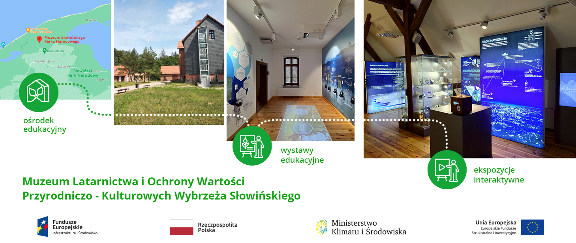 Nawigacja w Przyszłość - Muzeum Latarnictwa i Ochrony Wartości Przyrodniczo - Kulturowych Wybrzeża Słowińskiego jako nowoczesne narzędzie programu edukacji ekologicznej Słowińskiego Parku Narodowego