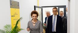 Premier Mateusz Morawiecki w w Środowiskowym Centrum Zdrowia Psychicznego dla Dzieci i Młodzieży w Tarczynie