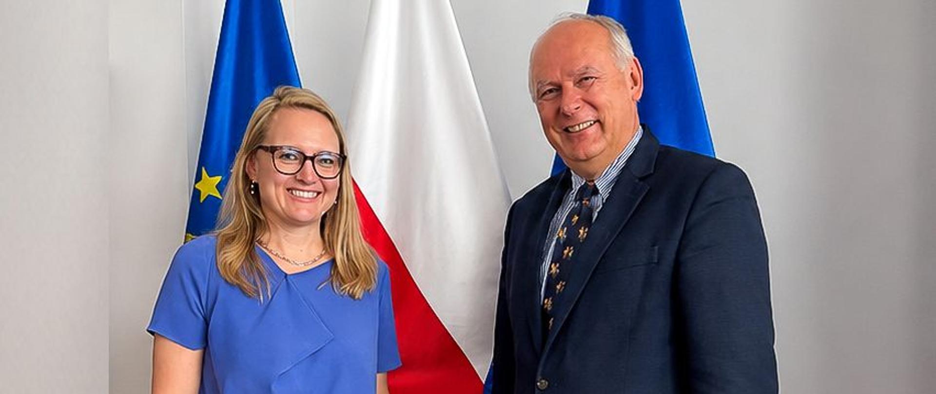 3 lipca 2026 r. minister Paweł Zalewski spotkał się z Szefową Gabinetu Wysokiej Przedstawiciel UE ds. Zagranicznych i Bezpieczeństwa, p. Vivian Loonela.