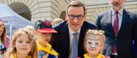 Premier Mateusz Morawiecki podczas konferencji prasowej „Zdrowie rodzin”