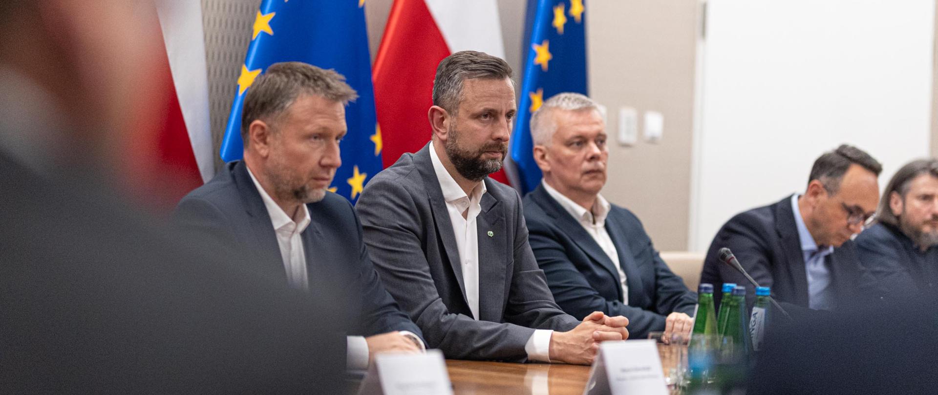 Sztab kryzysowy w MSWIA