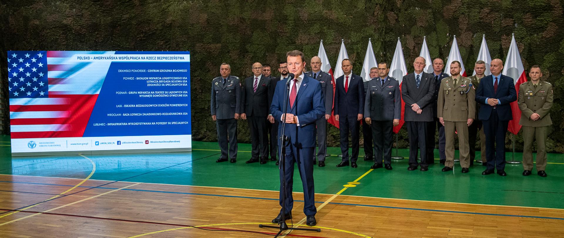 Odprawa z kadrą Wojska Polskiego i wojewodami