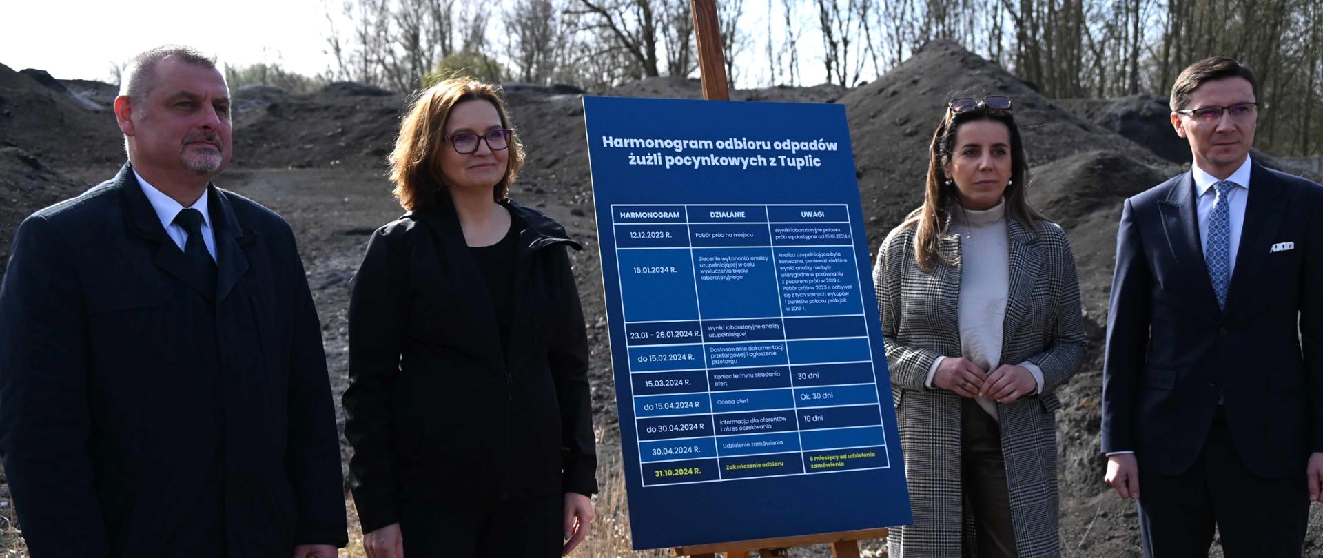 Wiceministra Anita Sowińska w Tuplicach