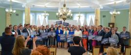 Zdjęcie z konferencji dotycząca inwestycji edukacyjnych w ramach II Edycji Programu #PolskiŁad