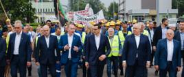 Prezes Rady Ministrów oraz Minister Aktywów Państwowych w Kopalni Węgla Brunatnego Turów.