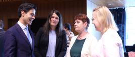 Minister Anna Moskwa podczas spotkania rady ds. środowiska w Luksemburgu