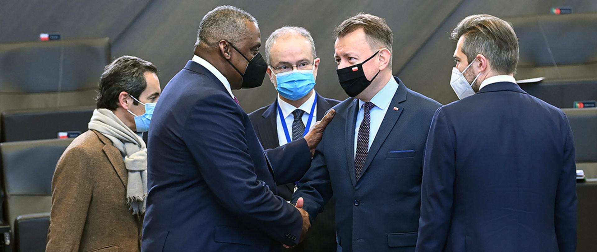 Spotkanie szefa MON i Sekretarza Obrony USA - Kwatera Główna NATO Bruksela