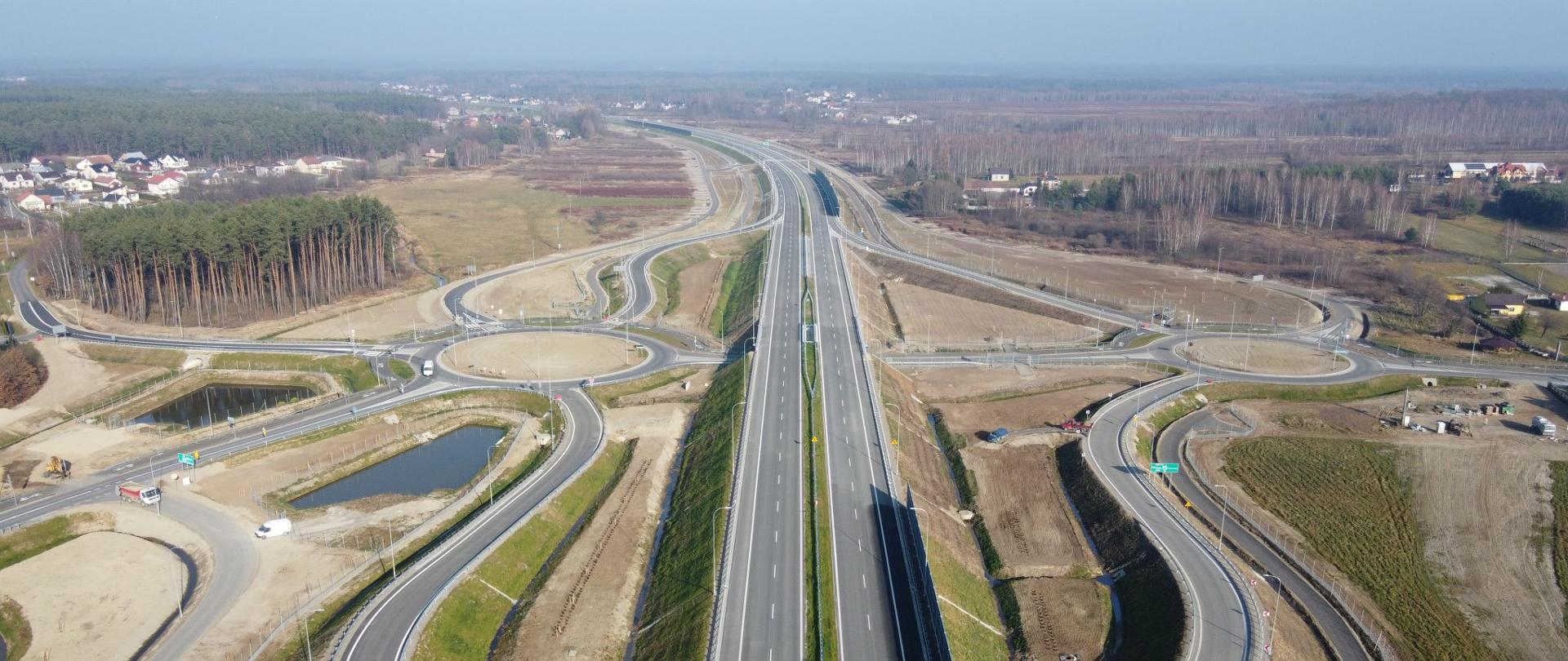 S19 węzeł Jeżowe w woj. podkarpackim