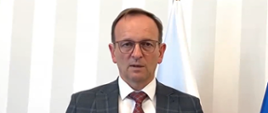 Wiceminister klimatu i środowiska Edward Siarka podczas IX Forum Innowacyjności „Klimat wobec wyzwań XXI wieku”
