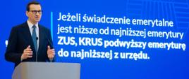 Premier Mateusz Morawiecki.