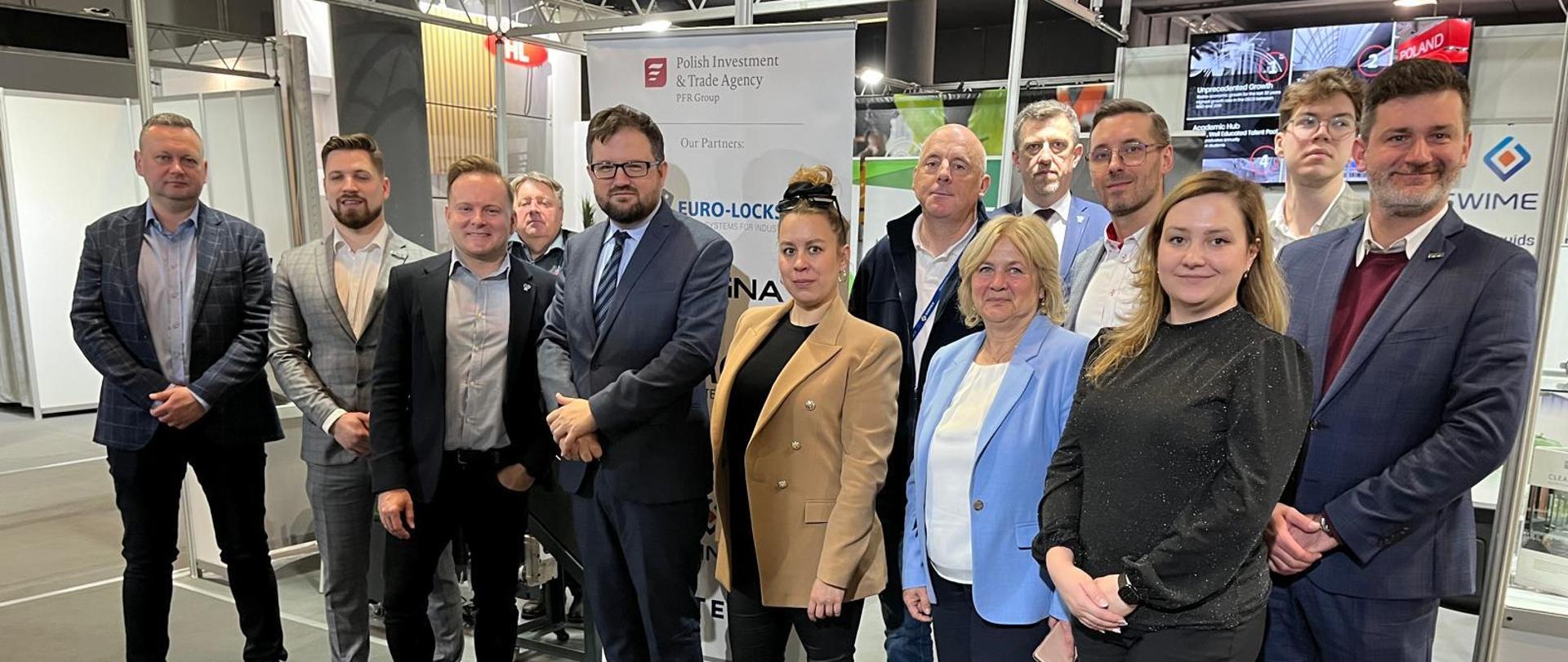 Przedstawiciele ambasady odwiedzili stoiska polskich firm działających w branży budowlanej biorących udział w 48. edycji targów budowlanych South East Europe Belgrade Building Expo