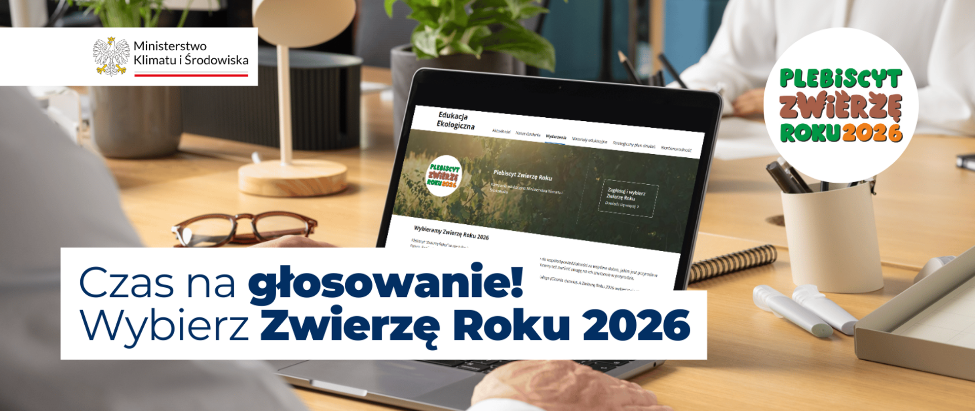 Baner Plebiscytu Zwierzę Roku 2026