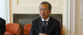 Wizyta Ambasadora Japonii - Kadr na Ambasadora
