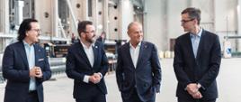 Wizyta w zakładzie produkcyjnym morskich wież wiatrowych Baltic Towers