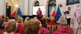 min. Katarzyna Sójka na spotkaniu z przedstawicielkami Kół Gospodyń Wiejskich