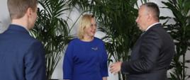 Minister Anna Moskwa i delegacja czeska