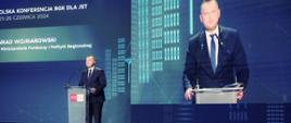 Wiceminister Konrad Wojnarowski na konferencji BGK dla JST