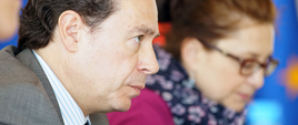 Spotkanie Ministra Witolda Bańki z Ambasadorem Hiszpanii, Francisco Javierem Sanabrią Valderramą