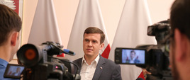 Minister wypowiada się