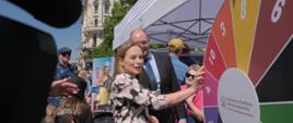 Minister Katarzyna Pełczyńska-Nałęcz na stanowisku Ministerstwa Funduszy i Polityki Regionalnej