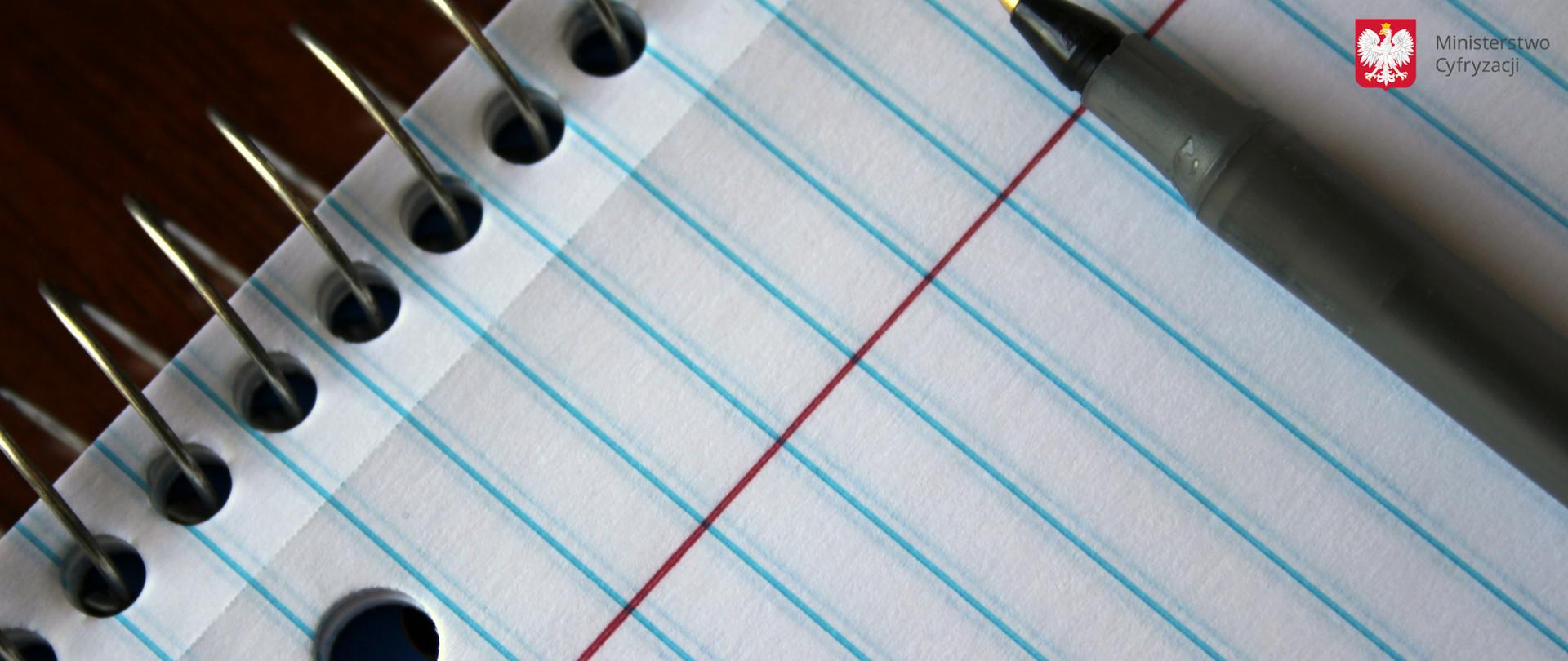 Notes i długopis