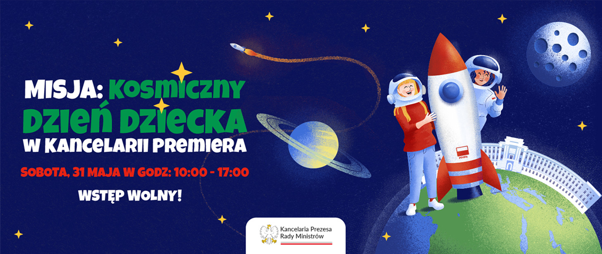 Kosmiczny Dzień Dziecka w Kancelarii Premiera
